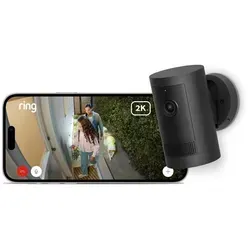 RING Cam Plus (Batterie) - Überwachungskamera für den Außenbereich - Hochwertige Außenüberwachungskamera mit Batteriebetrieb, bietet zuverlässige Sicherheit und einfache Installation für Ihr Zuhause.