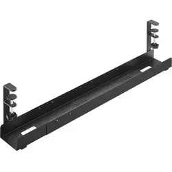 InLine® Universal Kabelführungsschiene 3-Stufen 80/100/120cm - Praktische Kabelführungsschiene für Untertisch-Montage, ideal für effektives Kabelmanagement im Büro oder Homeoffice.