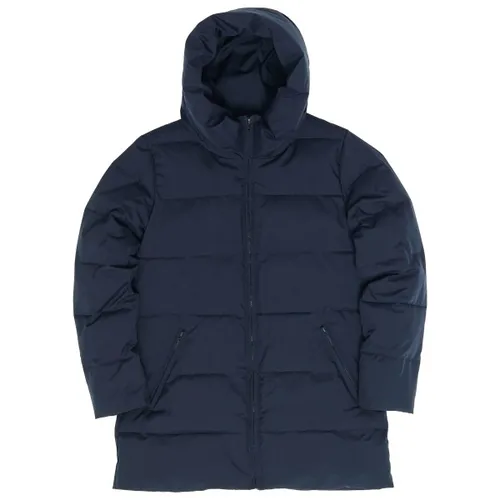 Mazine Damen Winterjacke Basic Mid Length Puffer Jacket, Größe M, dark navy - Funktionsjacke mit veganem und wasserabweisendem Material, ideal für kühle Tage. Der mittellange Schnitt und die wattierte Konstruktion bieten optimalen Kälteschutz und Bewegungsfreiheit.