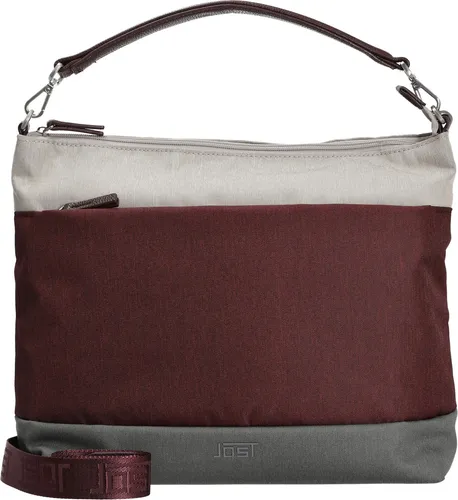 Jost Schultertasche Bergen aus Polyester - Elegante Schultertasche für Damen, leicht und widerstandsfähig, mit abnehmbarem, verstellbarem Riemen und vielen praktischen Innentaschen für optimale Organisation.