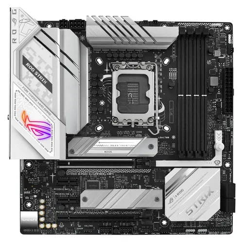 ASUS ROG STRIX B760-G GAMING WIFI - mATX Mainboard für Intel LGA 1700, DDR5, WiFi 6E, optimale Kühlung und hohe Leistung für Gamer und Enthusiasten