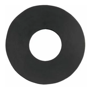 Haas Gummi-Membrane 63 x 23 x 3 mm, fl., für Spülkasten, schwarz - 7306