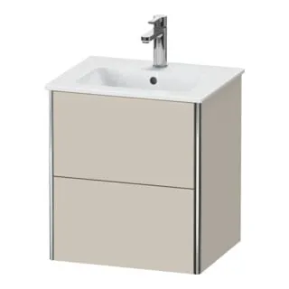 Duravit Waschtischunterschrank Xsquare Compact 51x41,8x56cm, 2 Schubkästen