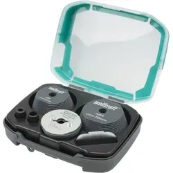 Wolfcraft 5953000 Aufbohrhilfe 7-teilig von wolfcraft