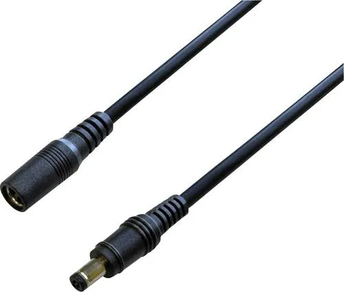 BKL Electronic 076109 Verbindungskupplung DC-Hohlstecker - DC-Kupplung 5m 1St.