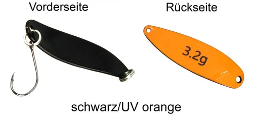 Fishing Tackle Max Kunstköder FTM Spoon Hammer Blinker 3,2g - Forellenblinker