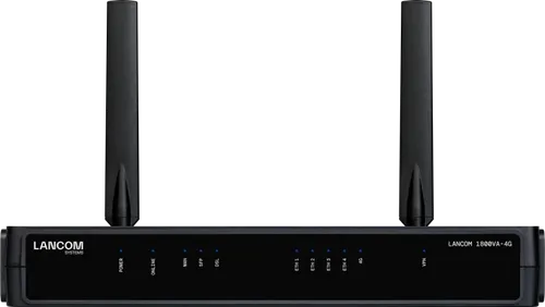 Lancom 1800VA-4G (EU) SD-WAN Gateway WLAN-Router - Hochleistungs-Router mit LAN-Anschlüssen, ideal für flexibles und sicheres Netzwerkmanagement