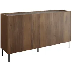 MIRJAN24 Kommode Tewos K144 mit Metallfüßen in schwarz von Mirjan24