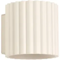 Sollux Lighting Wandleuchte AURA beige G9 10W Aluminium in beige von Sollux