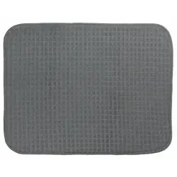 Kela Rapida Abtropfmatte, Polyester 11707 , Farbe: graphitgrau