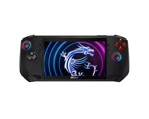 MSI Claw A1M-036 Gaming Handheld - 7 Zoll FHD 120Hz IPS, Intel Core Ultra 5, 16GB RAM, 512GB SSD, für unvergleichliches mobiles Gaming mit CoolerBoost Kühlung und RGB-Beleuchtung