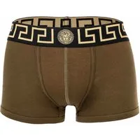 Versace Topeka Boxershort - Stilvolle Herren Boxershorts von VERSACE. Aus hochwertigem Material gefertigt, bieten sie optimalen Tragekomfort und ein einzigartiges Design mit Greca-Muster am elastischen Bund.