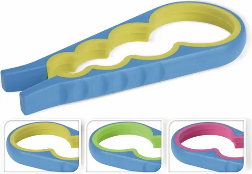 Koopman Glas- und Behälterdeckelöffner, Kunststoff, mehrfarbig