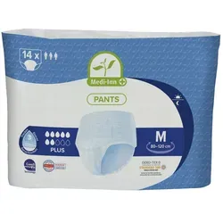 Medi-Inn Pants PLUS M - 56 Stück - Inkontinenzeinlagen mit innovativem Saugkern für starken Schutz und hohen Tragekomfort. Ideal für mobile Menschen und diskreten Sitz, auch für die Nacht geeignet.