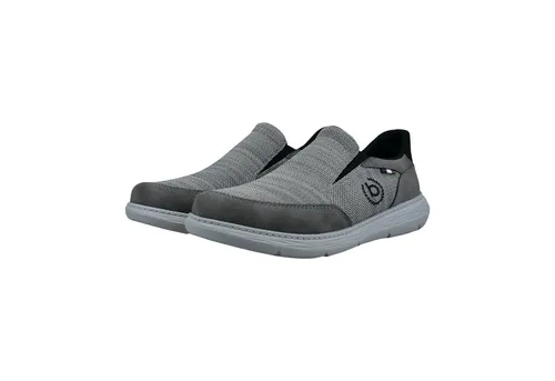 bugatti Slip-On Sneaker grau 40 EU - Modischer Freizeitschuh mit elastischem Stretcheinsatz für einfaches An- und Ausziehen. Leicht, bequem und ideal für den sportlichen Alltag.