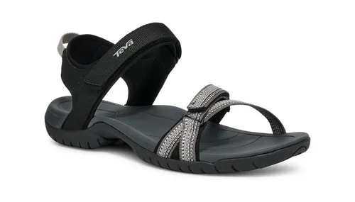 Teva Damen Verra Sandalen, Schwarz (Antiguous Black Multi Abml), 42 EU - Wanderschuhe für Damen, nachhaltig und langlebig – ideal für Outdoor-Abenteuer und komfortable Spaziergänge.