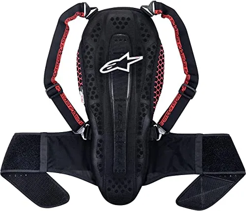 Alpinestars Nucleon KR-2 Rückenprotektor L, schwarz-rot von Alpinestars