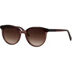 HUMPHREY ́S EYEWEAR Sonnenbrille in Murasaki Lila - Moderne Sonnenbrille aus Vollacetat mit künstlerischem Design und 100% UV-Schutz. Ideal für stilbewusste Damen, die Wert auf einzigartige Optik legen.