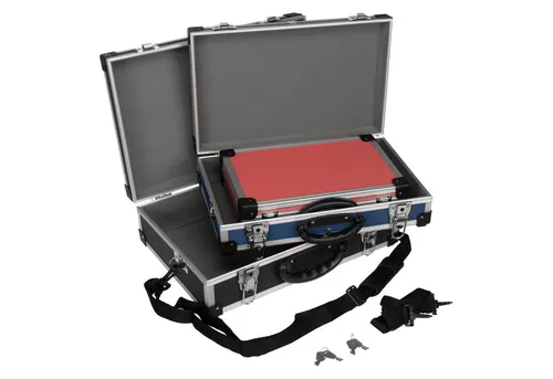 anndora Kofferset 3 in 1 mit Alu-Rahmen - Praktisches Kofferset mit 3 robusten Alukoffern, ideal für Werkzeuge. Inklusive Tragegurte und griffigem Kunststoffgriff für einfachen Transport.