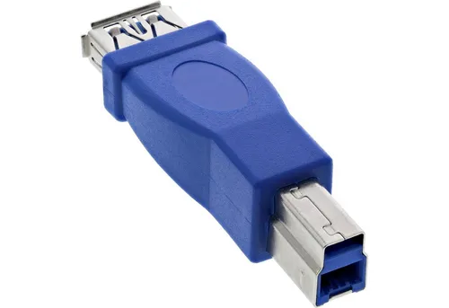 Inline InLine® USB 3.0 Adapter, Buchse A auf Stecker B USB-Adapter