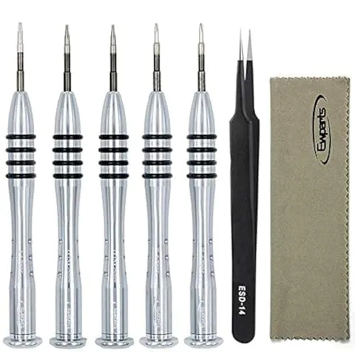 Ewparts 7 pcs Schraubendreher Set für MacBook Air Pentalobe Schraubendreher für MacBook Pro Air und Retina, Handy Reparatur Schraubenziehersatz Set Tool kit Reparatur Werkzeug für Macbook