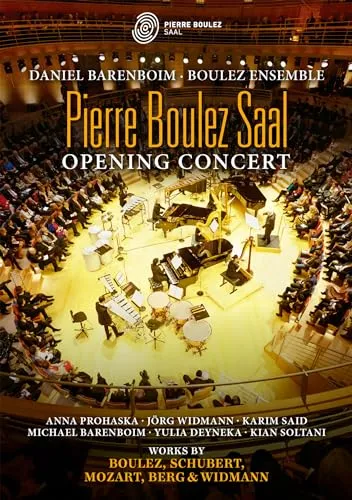 DVD Pierre Boulez Saal - Eröffnungskonzert - Erleben Sie das Eröffnungskonzert des Pierre Boulez Saal mit Daniel Barenboim und dem Boulez Ensemble. Genießen Sie eine Vielfalt an Musikstilen in einem einzigartigen Konzertsaal für unvergessliche Aufführungen.