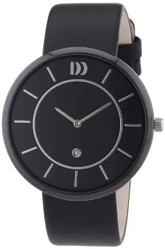 Danish Design Unisex-Armbanduhr 3314444 - Elegante Analog Quarz Armbanduhr mit hochwertigem Lederarmband, ideal für Damen und Herren, die zeitloses Design schätzen.