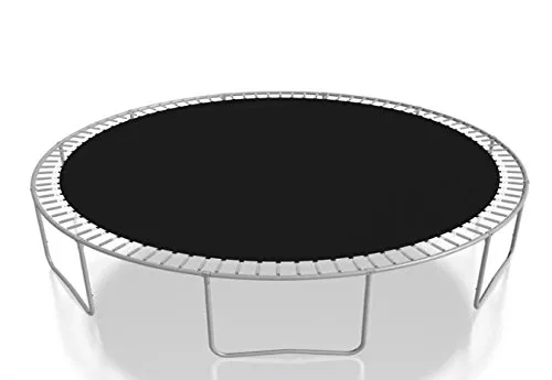 walexo Gartentrampolin Sprungtuch Ø 244 cm mit Federspanner - Gartentrampolin Sprungmatte für Rundtrampoline, inklusive Federspanner. Witterungs- und UV-beständig, hohe Belastbarkeit bis 140 kg, langlebiges PP-Mesh für viel Sprungvergnügen!