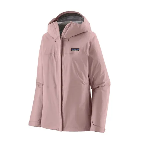 Patagonia Damen Torrentshell 3L Jacke XXL in Rosa - Wasserdichte Bergsportjacke mit geringem Packmaß und hohem Tragekomfort – ideal für Outdoor-Abenteuer.