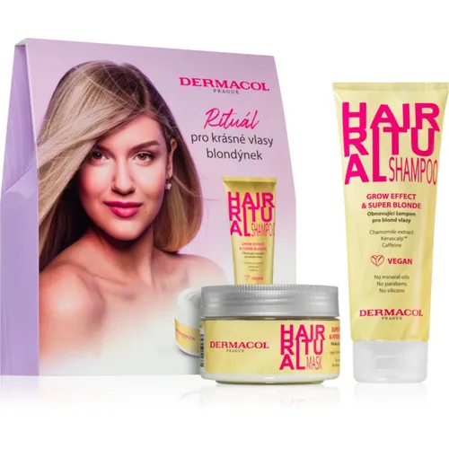 Dermacol Hair Boost Blonde Geschenkset für blonde Haare