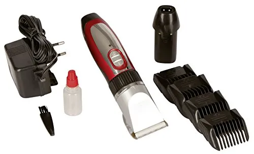 Schermaschinen Sonic Akku Schermaschine Detailschur Kerbl 18265 - Professionelle Schermaschine für Detailschur mit Keramik-Scherkopf, 5-stufiger Schnitthöheneinstellung und umfangreichem Zubehör – ideal für präzise Ergebnisse.