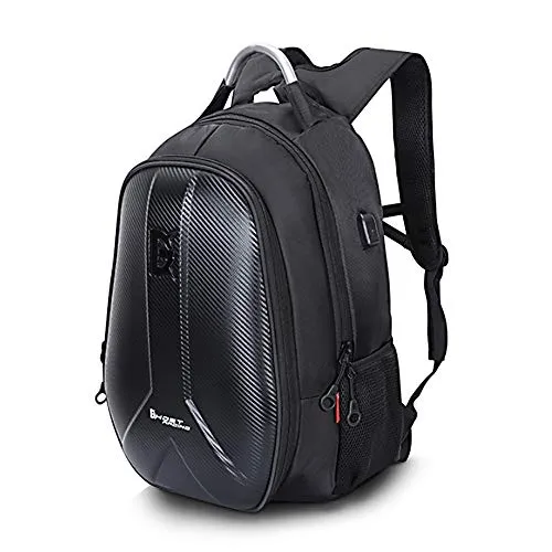 Hartschalen Rucksack für Vespa GTS 300 Carbon II 37Ltr