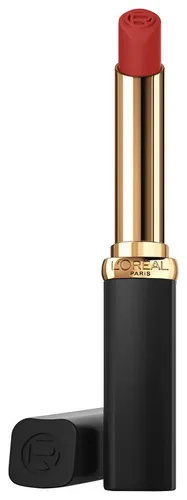 L'ORÉAL PARIS Lippenstift COLOR RICHE INTENSE VOLUME MATTE, intensiv matte Farbe, bietet bis zu 16h mattierten Halt