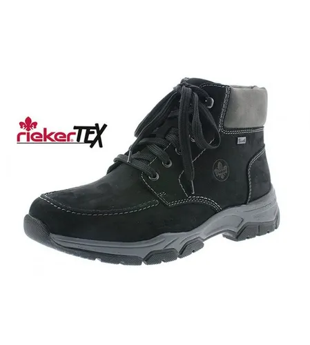 Rieker Winterstiefel 31240-00 - Winterschuhe mit Rieker-Tex-Membran für warme und trockene Füße, ideal für Abenteuer in der Natur. Sportliches Design und angenehmes Fußbett für optimalen Tragekomfort.