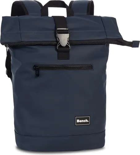 Bench Rucksack Hydro Kurierrucksack 64175 0600 Blau - Tagesrucksack mit Hauptfach, Vortasche und Laptopfach, wasserabweisend und komfortabler Polsterrücken für den täglichen Gebrauch.