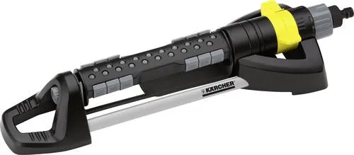 Kärcher Home & Garden OS 5.320 SV Viereckregner - Bewässerungssysteme für Flächen bis 320m², mit einstellbarer Sprühbreite und Spritzschutz für komfortables Aufstellen.