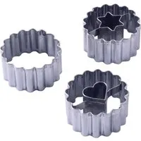 Zenker Ausstecher-Set Linzer Herz und Stern The Christmas Candy Shop 46493