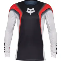FOX Flexair Infinite Motocross Jersey L - Rot für Männer - Motocross-Jersey aus leichtem TruDri®-Material, das Schweiß ableitet und für optimale Bewegungsfreiheit sorgt. Ideal für aktive Fahrer!