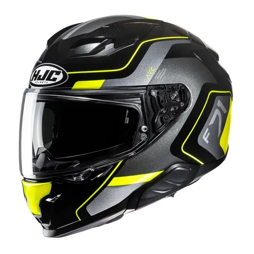 HJC F71 Arcan MC3H Integralhelm S - Motorradhelm mit aerodynamischer Schalenstruktur und Advanced Channeling Ventilation System für optimalen Luftstrom und Komfort bei Höchstgeschwindigkeiten.