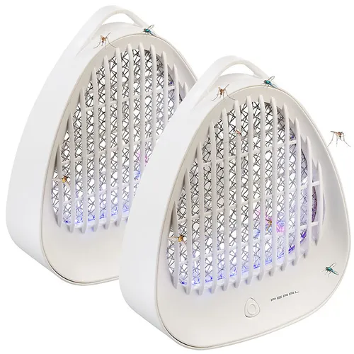 Produktbild PEARL 2er-Set USB-UV-Insektenvernichter für den Innenbereich, bis 40 m²