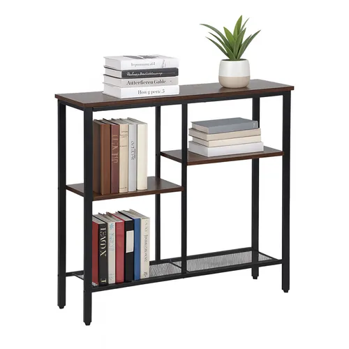 Konsolentisch Flurtisch Industrial - Stylischer Konsolentisch im industriellen Design, ideal für den Flur oder Eingangsbereich. Mit einer Breite von 80 cm und robustem MDF-Material.