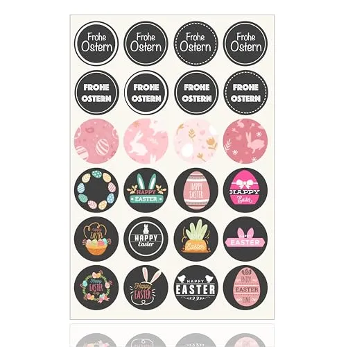 24er Aufkleber Ostern