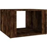 vidaXL Nachttisch Räuchereiche 57x55x36 cm von vidaXL