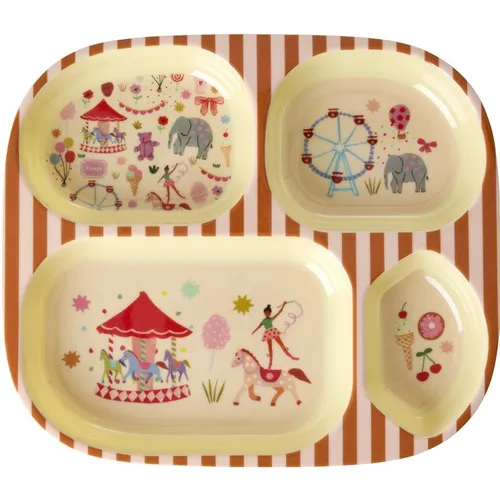 Rice Room Plate (KIPL4-FUFAI) in pink von rice