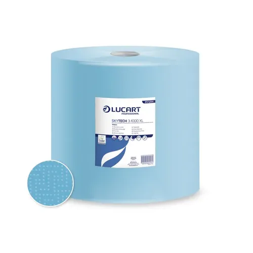 Lucart Putztuchrolle SkyTech 3.1000 XL Blau von Lucart