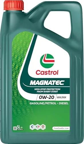 Castrol Magnatec 0W-20 GSX/DSX Fiat Motoröl 5L