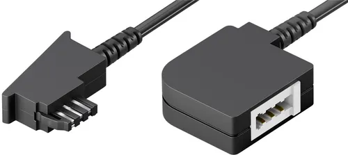 2x 6m TAE Verlängerung TAE-F Stecker