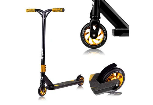 lionelo Cityroller WHIZZ - Kickscooter mit 360° Lenkung, ABEC 9 Kugellager und hoher Rückfederung für abenteuerliche Fahrten