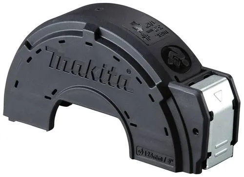 Makita Schutzhaubenabdeckung 125mm 199710-5 - Werkzeuglose Montage der Schutzhaubenabdeckung für vielseitigen Einsatz – verwandelt Ihre Schutzhaube zum Trennen in eine geschlossene Variante.