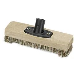 Produktbild NÖLLE PROFI BRUSH Bürsten- und Pinseltechnik e.K. Schrubber, mit Bart, Breite: 24 cm, mit Power-Stick-Halterung, Union, harte Qualität 00322093